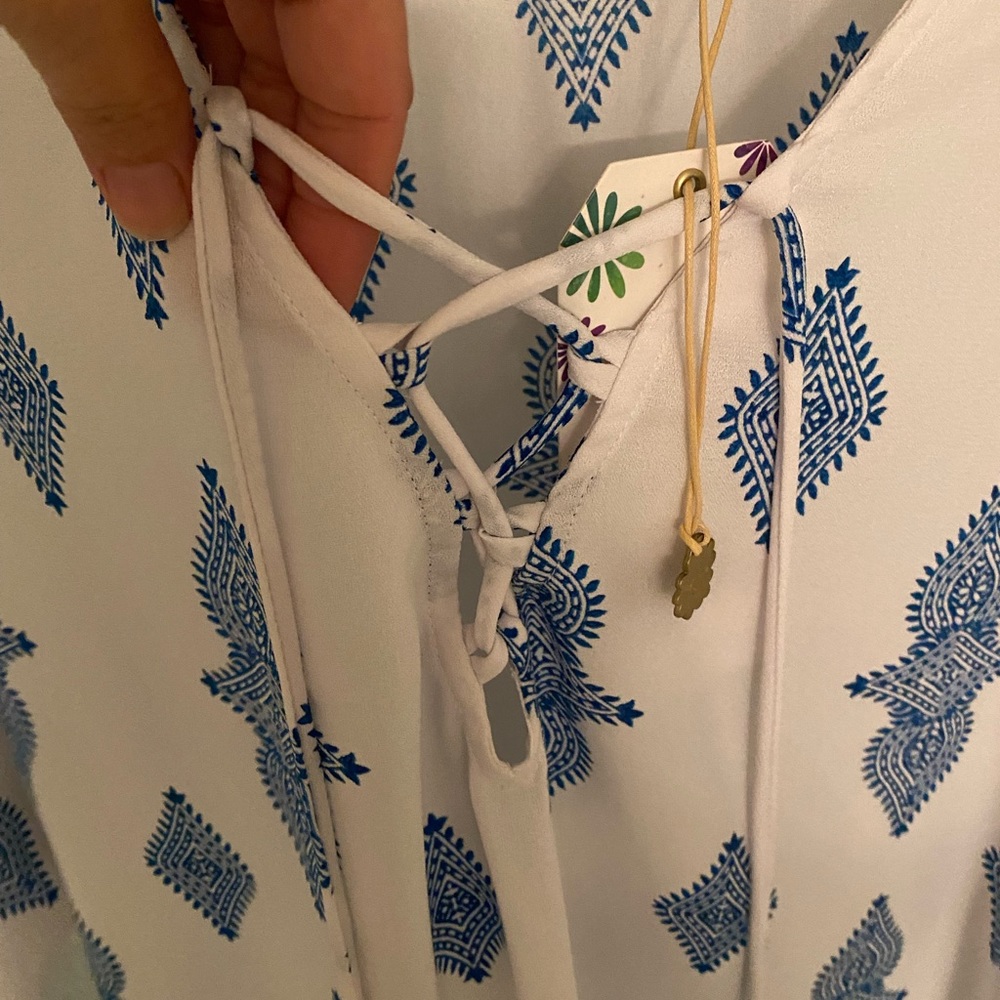 NWT show me your mumu Tennessee tassel top tunic xs - Picture 5 of 10